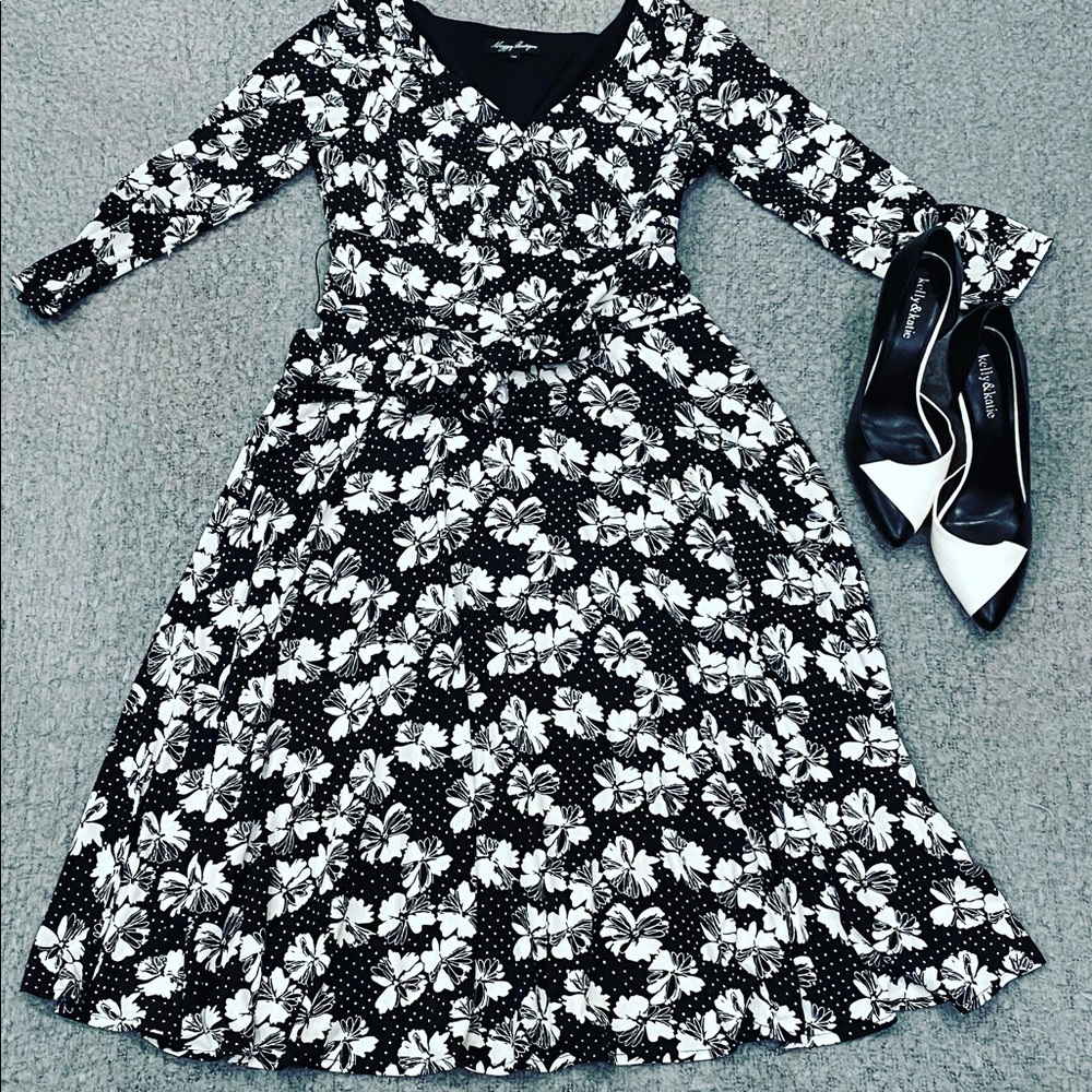 Maggy Boutique black-white dress